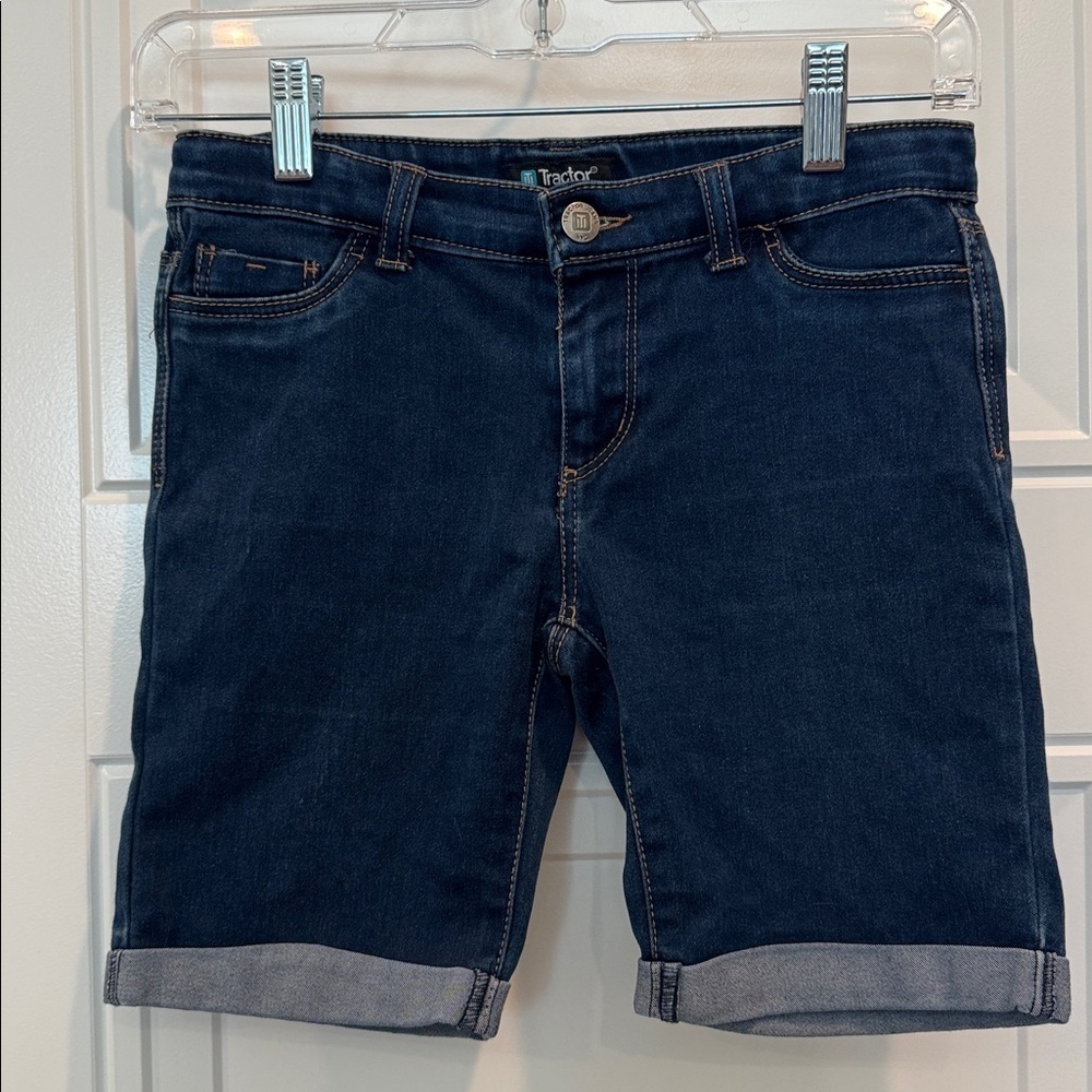 Tractor Indigo Denim Shorts